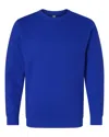 Lat Men's Elevated Fleece Crewneck Sweatshirt In Blue