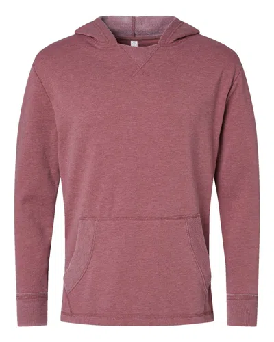 Lat Men's Vintage Wash Fleece Hoodie In Multi