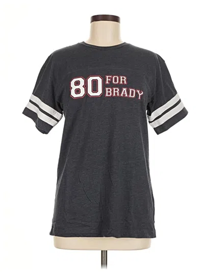 Pre-owned Lat Short Sleeve T-shirt In Gray