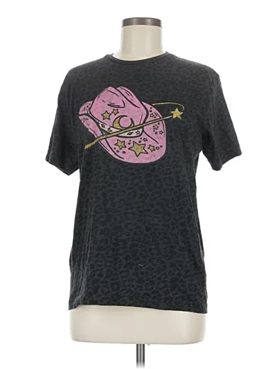 Pre-owned Lat Short Sleeve T-shirt In Gray