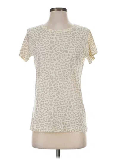Pre-owned Lat Short Sleeve T-shirt In Ivory
