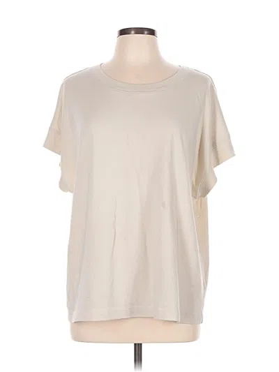 Pre-owned Lat Short Sleeve T-shirt In Ivory