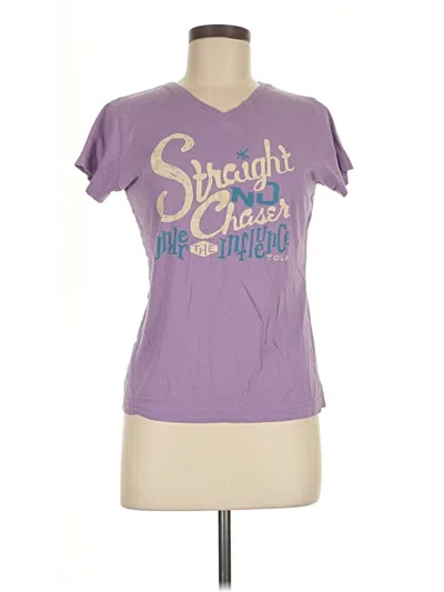 Pre-owned Lat Short Sleeve T-shirt In Purple