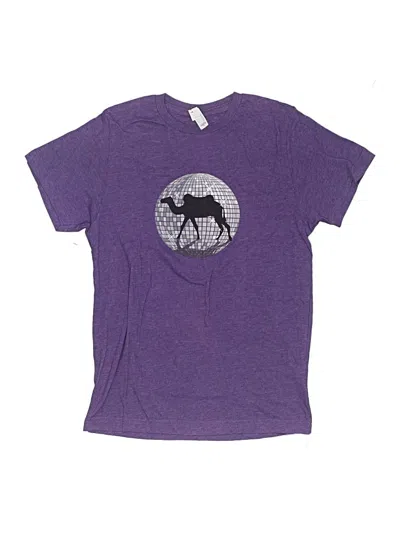 Pre-owned Lat Kids' Short Sleeve T-shirt In Purple