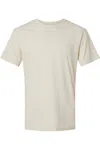 Lat Vintage Wash Tee In Beige