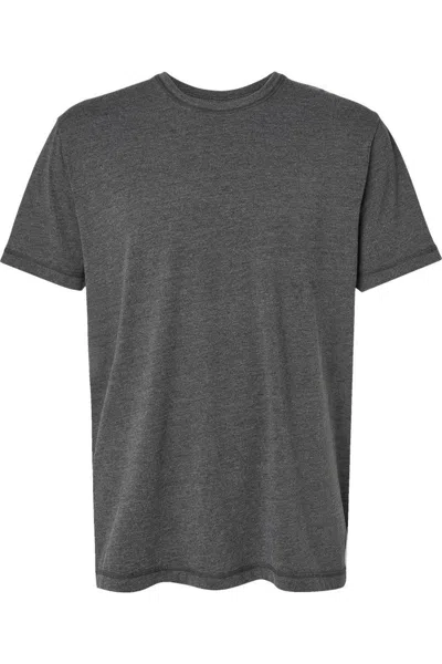 Lat Vintage Wash Tee In Gray