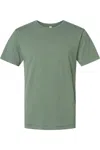 Lat Vintage Wash Tee In Green