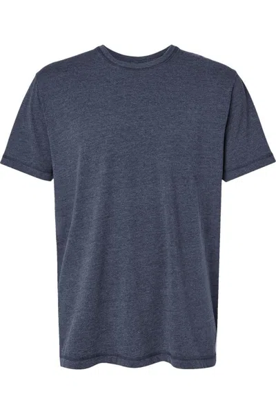 Lat Vintage Wash Tee In Silver