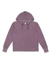 Lat Women's Vintage Wash Hoodie In Purple