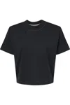 Lat Women´s Boxy Tee In Black