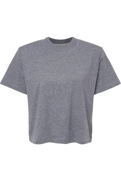 Lat Women´s Boxy Tee In Gray
