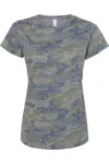 Lat Women´s Fine Jersey Tee In Green
