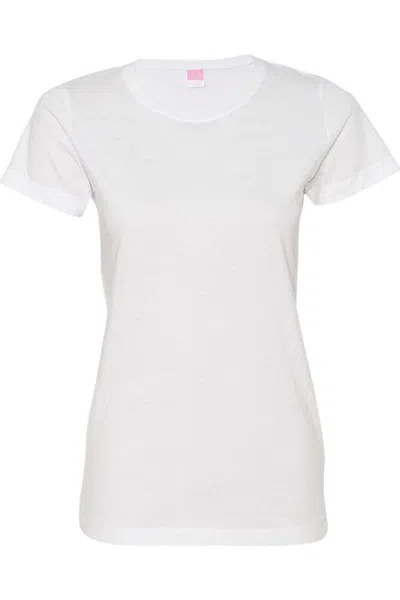 Lat Women´s Fine Jersey Tee In White