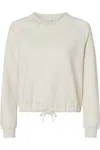 Lat Women´s Relaxed 3-end Boxy Fleece Crewneck Sweatshirt In Multi