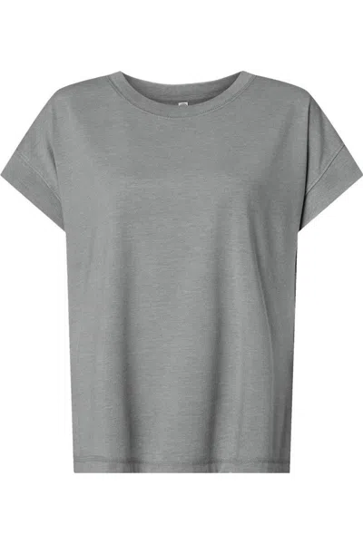 Lat Women´s Relaxed Vintage Wash Tee In Black