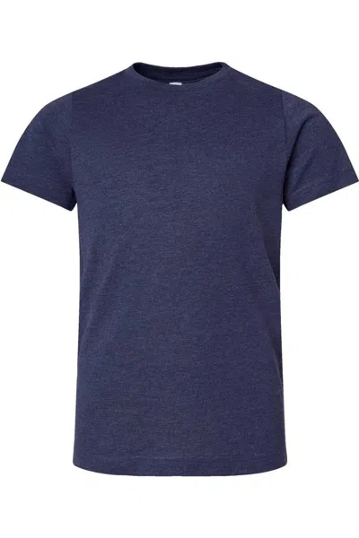 Lat Kids' Youth Fine Jersey Tee In Blue