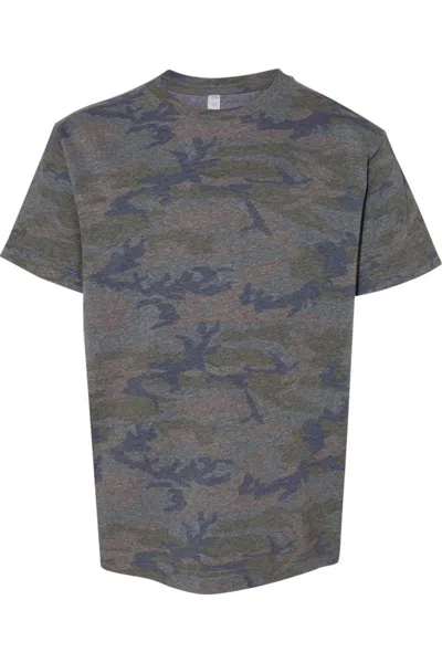 Lat Kids' Youth Fine Jersey Tee In Gray