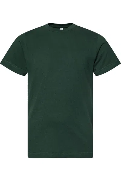 Lat Kids' Youth Fine Jersey Tee In Green