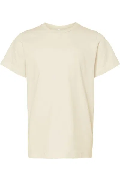 Lat Kids' Youth Fine Jersey Tee In Neutral