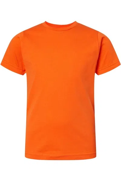Lat Kids' Youth Fine Jersey Tee In Orange