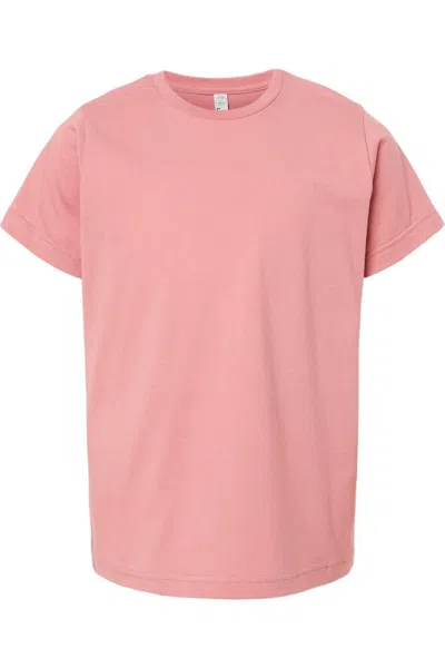 Lat Kids' Youth Fine Jersey Tee In Pink
