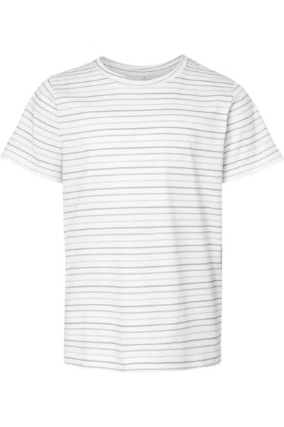 Lat Kids' Youth Fine Jersey Tee In White