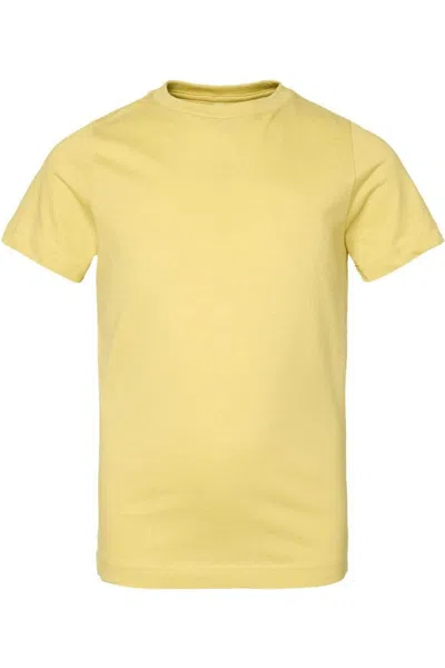 Lat Kids' Youth Fine Jersey Tee In Yellow