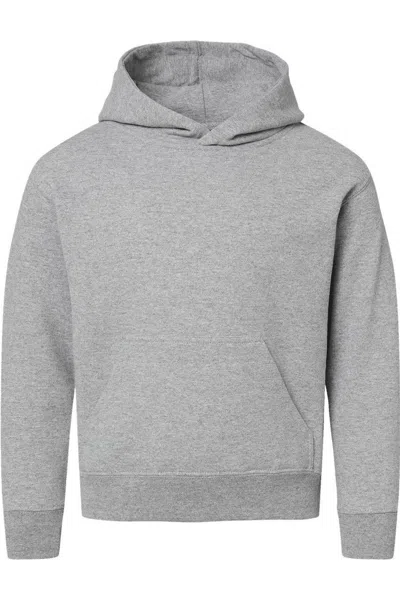 Lat Kids' Youth Fleece Hoodie In Gray