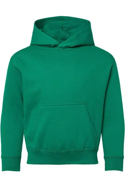 Lat Kids' Youth Fleece Hoodie In Green