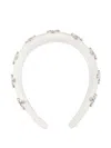 Làtara Crystal-embellished Headband In Neutrals