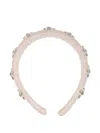 Làtara Crystal-embellished Headband In Pink