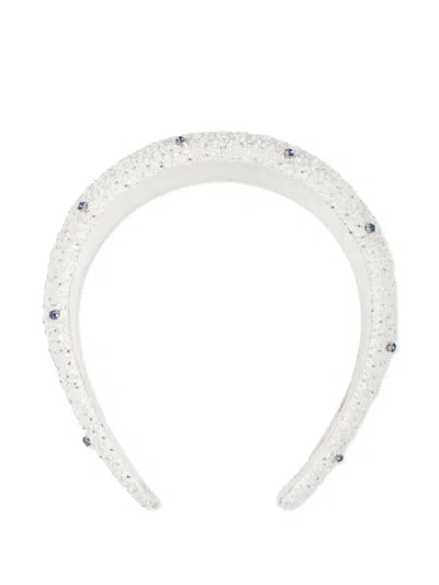 Làtara Kids' Sequinned Headband In White