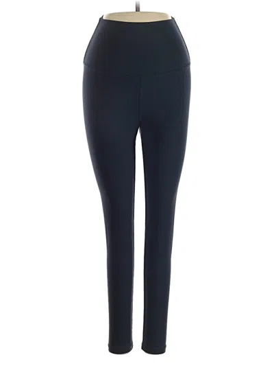 Pre-owned Latched Mama Active Pants In Blue