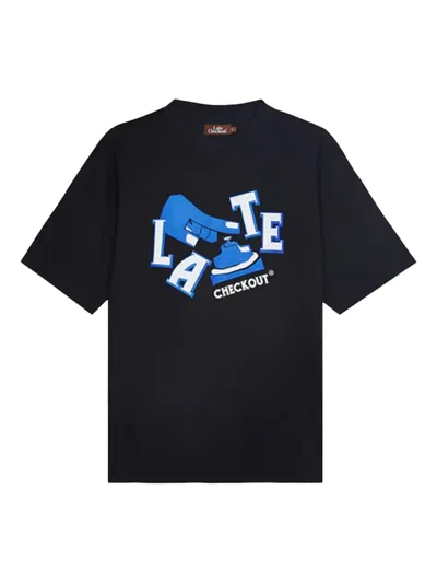 Late Checkout Bell Graphic-print T-shirt In Black