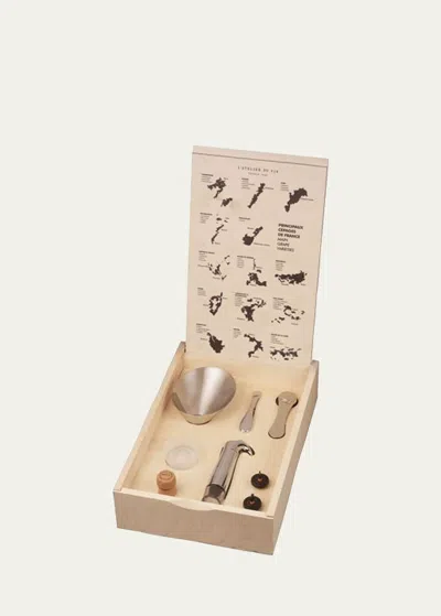 L'atelier Du Vin Oeno Box Connoisseur 3 In Brown