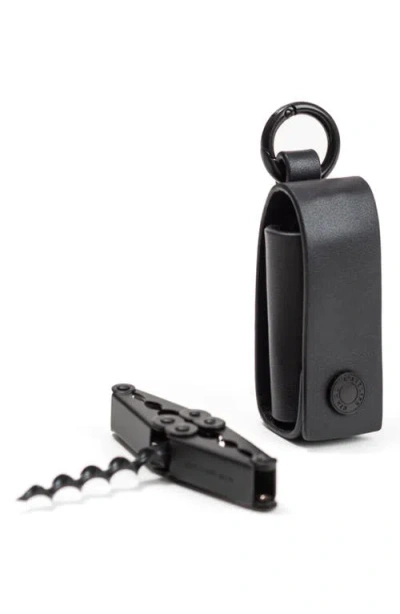 L'atelier Du Vin Pocket Collector Corkscrew & Case In Black