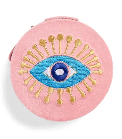 L'atelier Nawbar Rebel Eye Jewellery Box In Pink