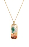 L'atelier Nawbar The Cactus 18k Yellow Gold Diamond Pendant