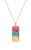 L'atelier Nawbar The Summer Day 18k Yellow Gold Diamond Pendant