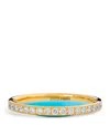 L'atelier Nawbar Yellow Gold And Diamond Bloop Moon Lot N*91 Ring In Gold
