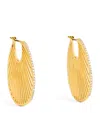 L'atelier Nawbar Yellow Gold And Diamond Cosmic Rays Earrings In Gold