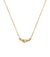 L'atelier Nawbar Yellow Gold And Diamond Karma N*93 Necklace In Gold