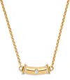 L'atelier Nawbar Yellow Gold And Diamond Lot N*91 Warrior Princess Necklace In Gold