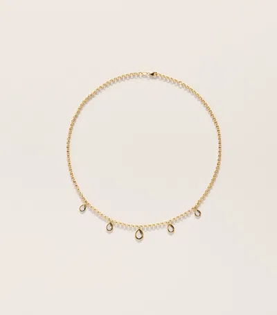 L'atelier Nawbar Yellow Gold And Diamond N*93 Sailor Moon Necklace
