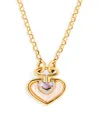 L'atelier Nawbar Yellow Gold, Diamond And Mother-of-pearl Venus Lot N*91 Necklace In Gold