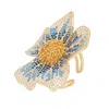 Latelita Women's Pansy Blue Ring Gold In Multi