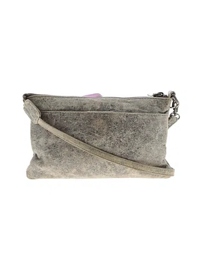 Pre-owned Latico Crossbody Bag In Gray