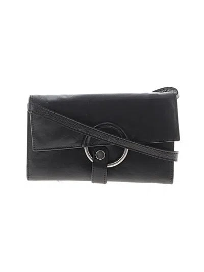 Pre-owned Latico Leather Crossbody Bag In Black