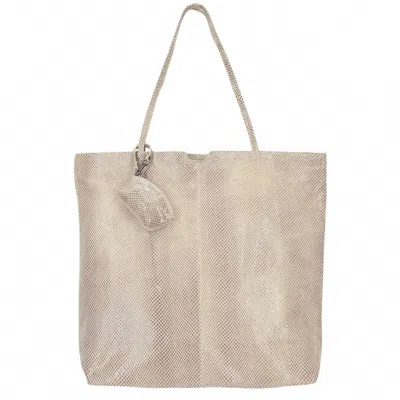 Latico Women's Gemma Leather Tote Bag In Cream In White