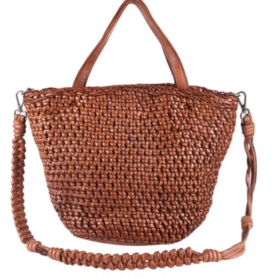 Latico Women's Neela Crossbody In Cognac In Green